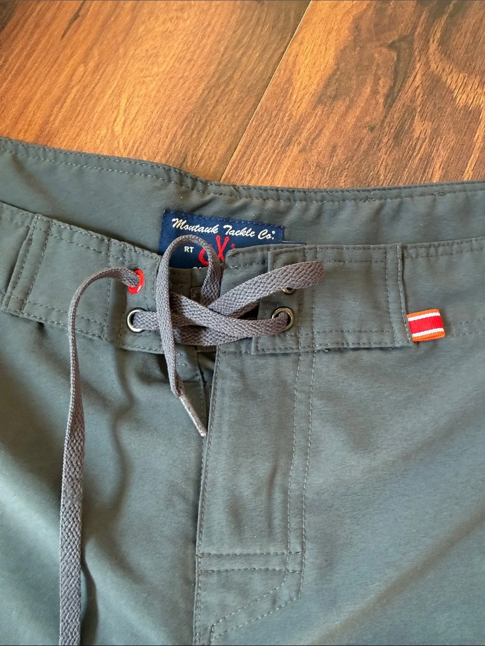 Montauk Tackle Board Shorts Charcoal Mens 40